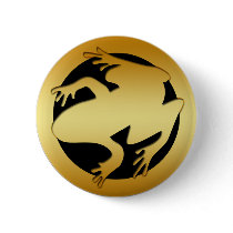 GOLDEN FROG PINS