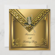 Golden Frog Elite Elegant Birthday Party