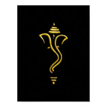 Golden Ganesha posters