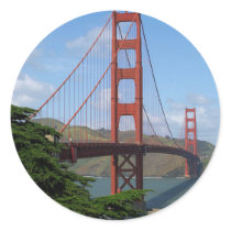 Golden Gate Bridge 2 stickers by fstasu53 Golden Gate Bridge 2 stickers