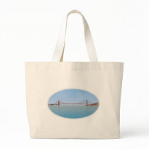 Golden Gate Bridge: 3D Model: Canvas Bags