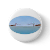 Golden Gate Bridge: 3D Model: Pinback Buttons