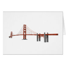 Golden Gate Bridge: 3D Model: Cards