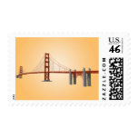Golden Gate Bridge: 3D Model: Custom Postage postage