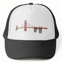 Golden Gate Bridge: 3D Model: hats