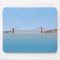 Golden Gate Bridge: 3D Model: mousepads by spiritswitchboard Golden Gate Bridge: 3D Model: mousepads