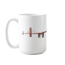 Golden Gate Bridge: 3D Model: Coffee Mugs