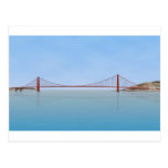 Golden Gate Bridge: 3D Model: Post Cards