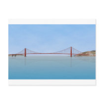 Golden Gate Bridge: 3D Model: Post Cards