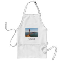 Golden Gate Bridge aprons by Whitechild Golden Gate Bridge aprons