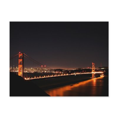 pictures of the golden gate bridge at night. Golden Gate Bridge at Night