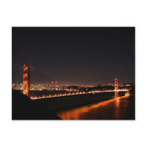 Golden Gate Bridge at Night postcards by joser33usa Golden Gate Bridge at Night postcards