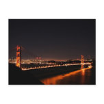 Golden Gate Bridge at Night postcards
