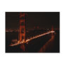 Golden Gate Bridge at Night Post Cards
