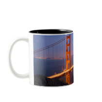 Golden Gate Bridge at Sunset mug