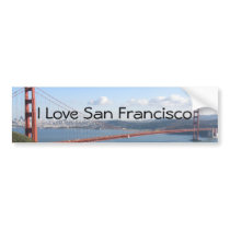 Golden Gate Bridge Bumper Stickers