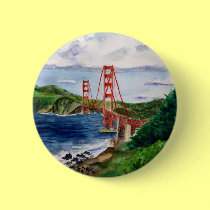 Golden Gate Bridge Button buttons