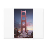 Golden Gate Bridge CA Post Card