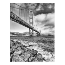 Golden Gate Bridge, California Postcard