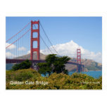 Golden Gate Bridge California Products Post Cards
