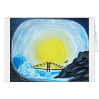 Golden Gate Bridge card