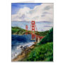 Golden Gate Bridge Card