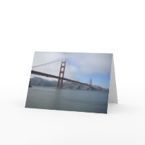 Golden Gate Bridge Greeting Card