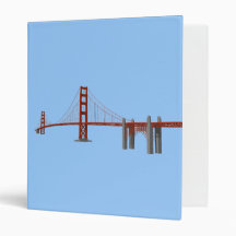 Golden Gate Bridge: Custom Binder
