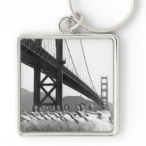 Golden Gate Bridge Dancers Key Chains