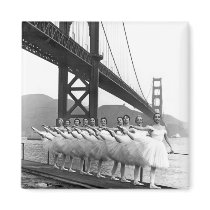 Golden Gate Bridge Dancers Magnets