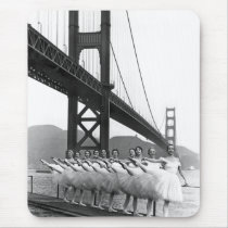 Golden Gate Bridge Dancers Mouse Pads