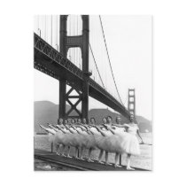Golden Gate Bridge Dancers Postcards