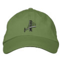 Golden Gate Bridge embroidered hats