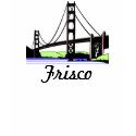 Golden Gate Bridge Frisco T-Shirt by erikrannala Golden Gate Bridge Frisco T-Shirt