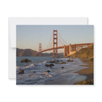 Golden Gate Bridge from Baker Beach invitations