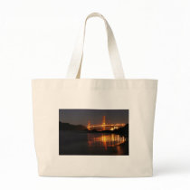 Golden Gate bridge from Barker Beach Canvas Bags