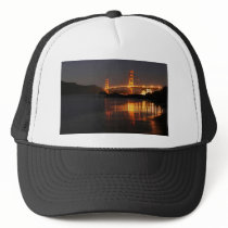 Golden Gate bridge from Barker Beach Trucker Hats