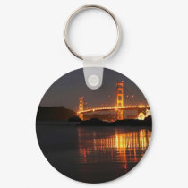 Golden Gate bridge from Barker Beach keychains