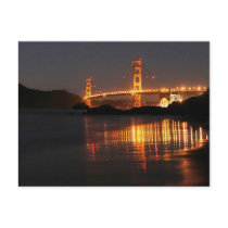 Golden Gate bridge from Barker Beach Postcards