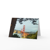 Golden Gate Bridge from the Bluff cards by deegolden Golden Gate Bridge from the Bluff cards