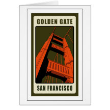 Golden Gate Bridge Greeting Card