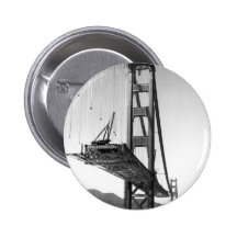 Golden Gate Bridge I Pinback Button