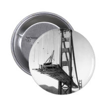 Golden Gate Bridge I Pinback Buttons