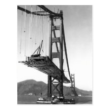 Golden Gate Bridge I Postcard