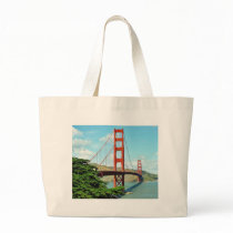 Golden Gate Bridge In San Francisco Canvas Bags