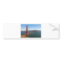 Golden Gate Bridge in San Francisco bumper stickers