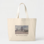 Golden Gate Bridge in San Francisco California Tote Bags
