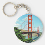 Golden Gate Bridge In San Francisco Keychains