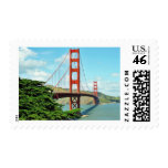 Golden Gate Bridge In San Francisco Postage Stamp