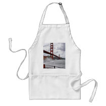Golden Gate Bridge In San Francisco Seen From Fort aprons by lifesphere Golden Gate Bridge In San Francisco Seen From Fort aprons
